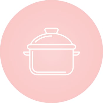 Cooking Pot Vector Icon