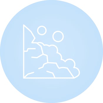 Landslide Vector Icon