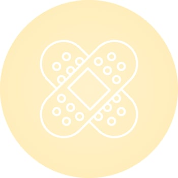 Bandages Vector Icon