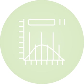 Histogram Vector Icon