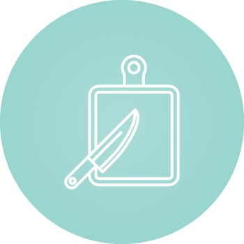 Cutting Board Vector Icon