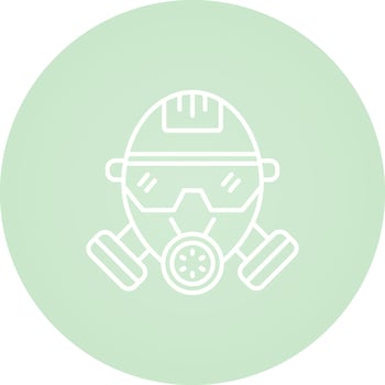 Gas Mask Vector Icon