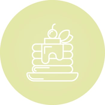 Pancake Vector Icon