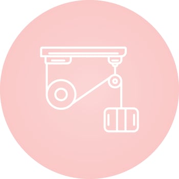 Pulley Vector Icon