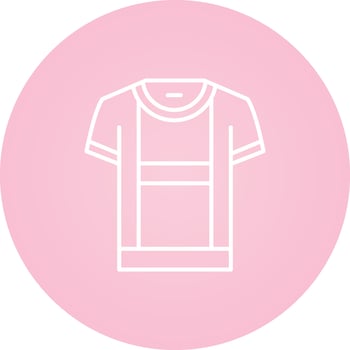 T Shirt Vector Icon