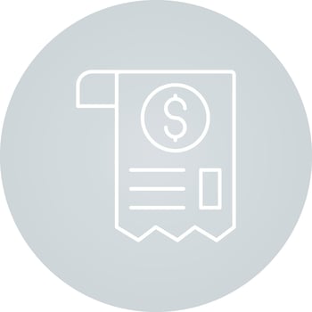 Receipt Vector Icon