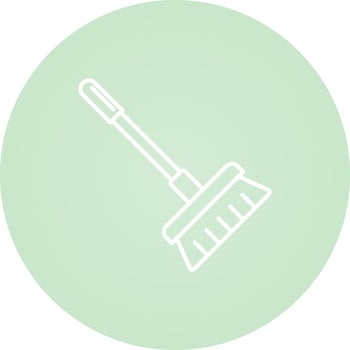 Broom Vector Icon