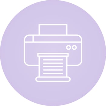 Printer Vector Icon