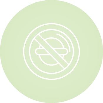 No Food Vector Icon