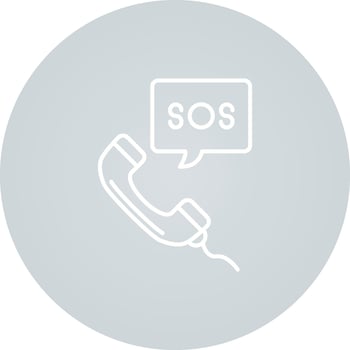 Emergency Call Vector Icon
