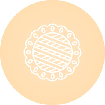 Applepie Vector Icon