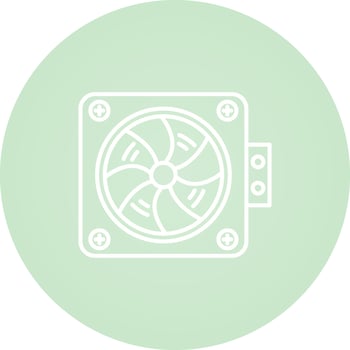 Ventilation Vector Icon