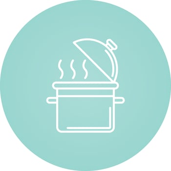 Cooking Pot Vector Icon