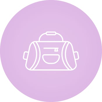 Sport Bag Vector Icon