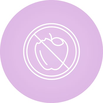 No Food Vector Icon