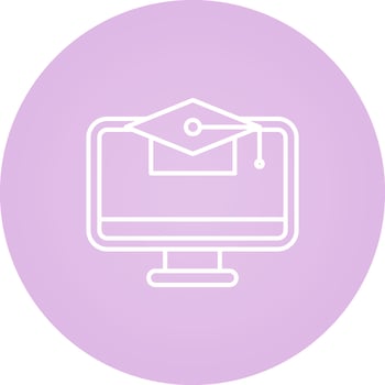 Online Education Vector Icon