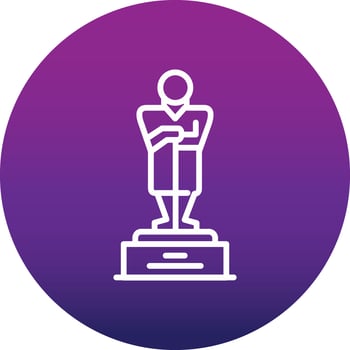 Oscar Vector Icon