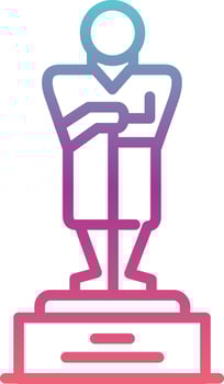 Oscar Vector Icon