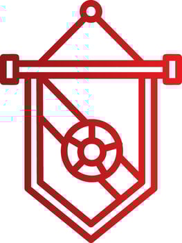 Pennant Vector Icon