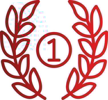Laurel Wreath Vector Icon