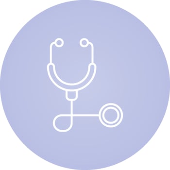 Stethoscope Line Vector Icon