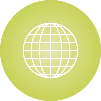 Unique Globe Vector Line Icon