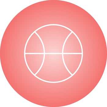 Unique Ball  Vector Line Icon