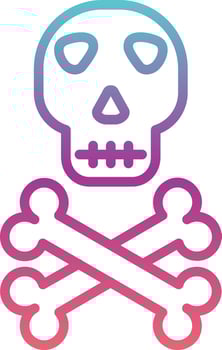 Death Skull Vector Icon