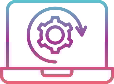 Mechanical Process Vector Icon