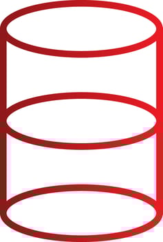 Cylinder Vector Icon