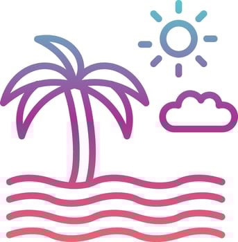 Sea Vector Icon