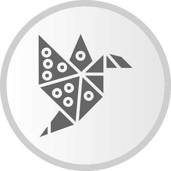 Origami Vector Icon