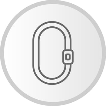 Carabiner Vector Icon