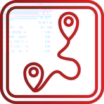 Route Vector Icon
