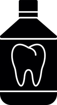 Mouthwash Vector Icon Design