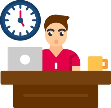 Workplace Vector Icon Design