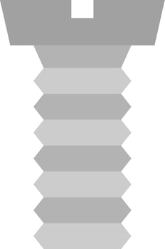 Screw Vector Icon Design