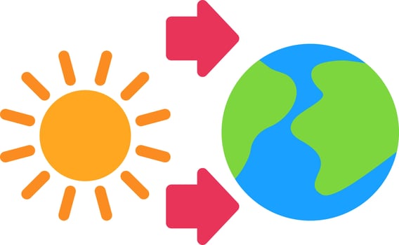 Thermal Energy Vector Icon Design