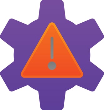 Risk Management Vector Icon Design