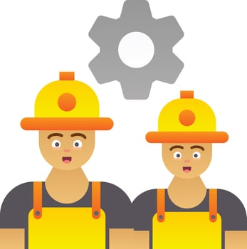Workers Vector Icon Design