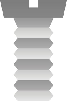 Screw Vector Icon Design