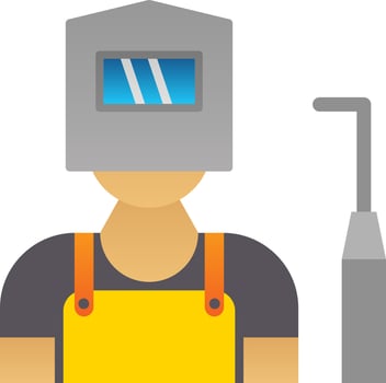 Welding Vector Icon Design