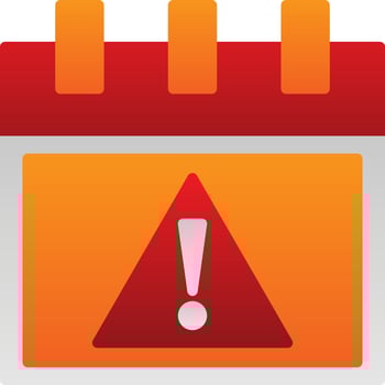 Alert Vector Icon Design