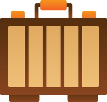 Suitcase Vector Icon Design