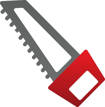 Saw Vector Icon Design