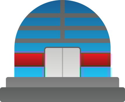 Dome Vector Icon Design
