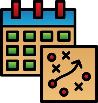Strategy Vector Icon Design