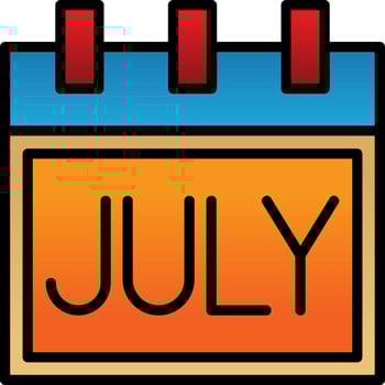 Month Vector Icon Design
