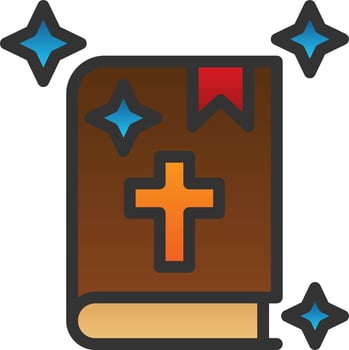 Bible Vector Icon Design
