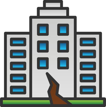 Earthquack Vector Icon Design